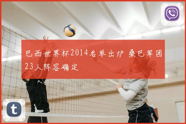巴西世界杯2014名单出炉 桑巴军团23人阵容确定