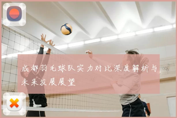 成都羽毛球队实力对比深度解析与未来发展展望